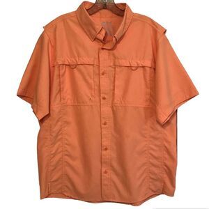 Silver Bait Short Sleeve Fishing Shirt Men's Medium